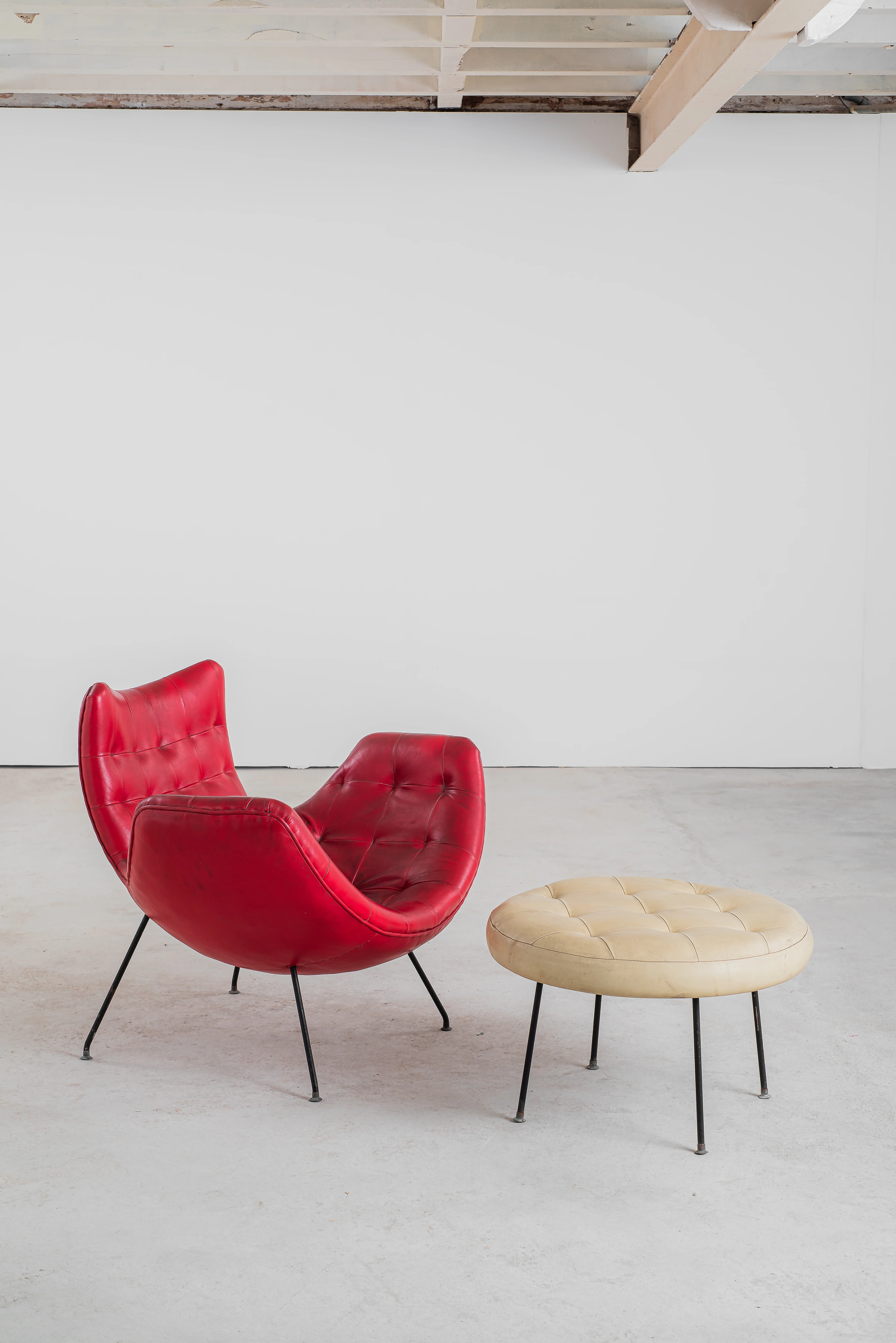 Lounge chair with ottoman, Carlo Hauner & Martin Eisler — photo 9