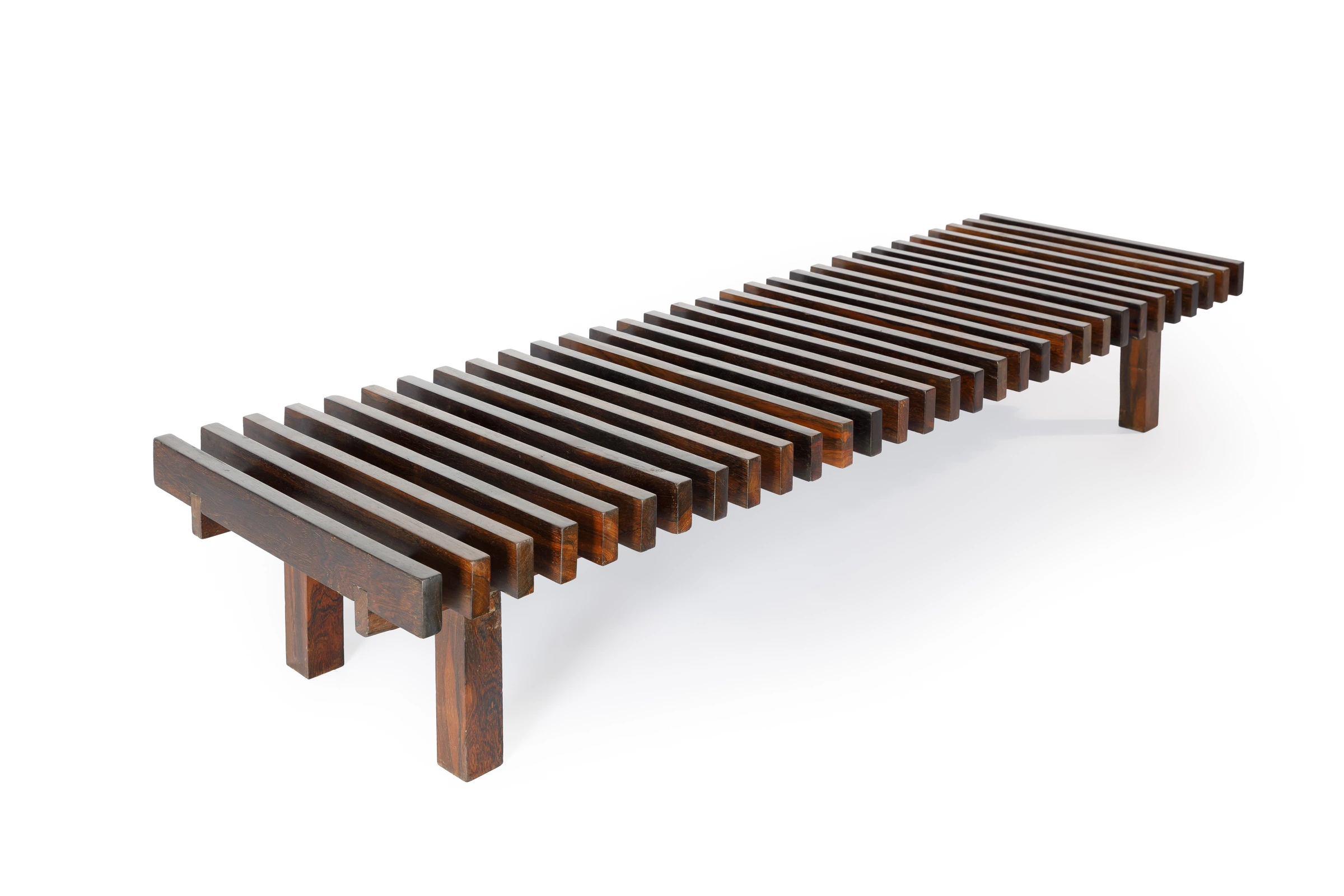 Slatted Bench