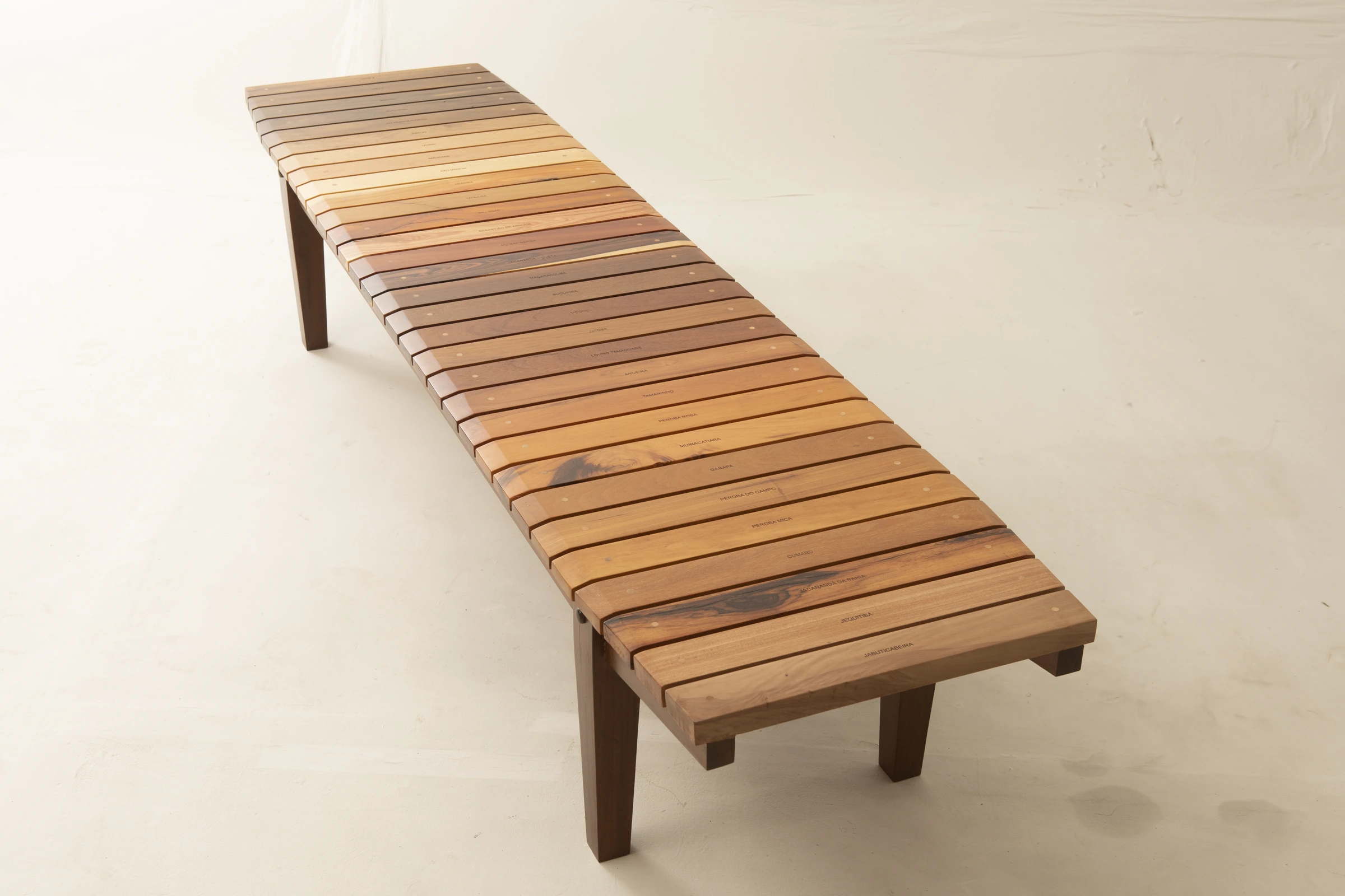 Xiloteca S-12 bench, DJ Papagaio — photo 4