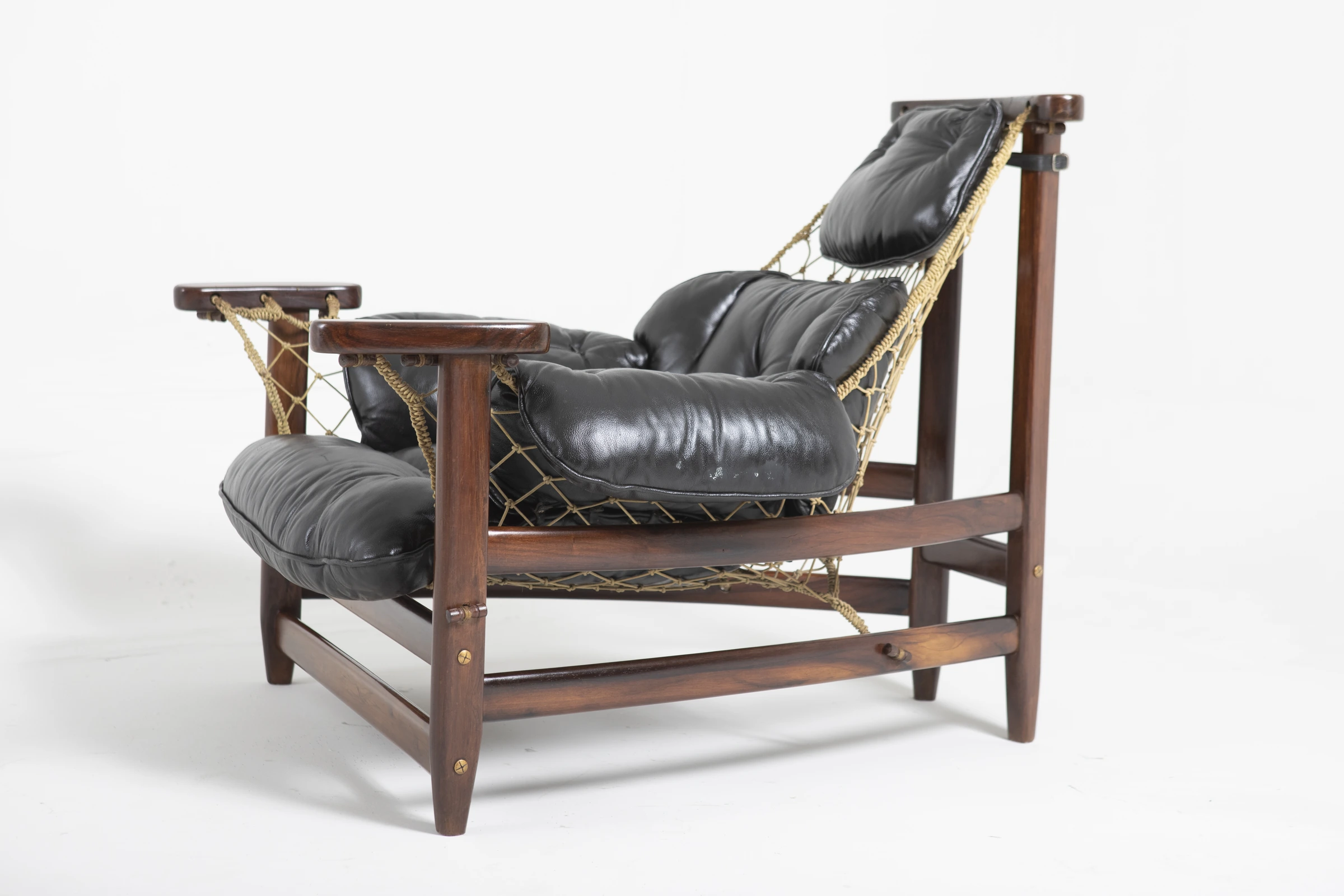 Jangada armchair with ottoman, Jean Gillon — photo 3