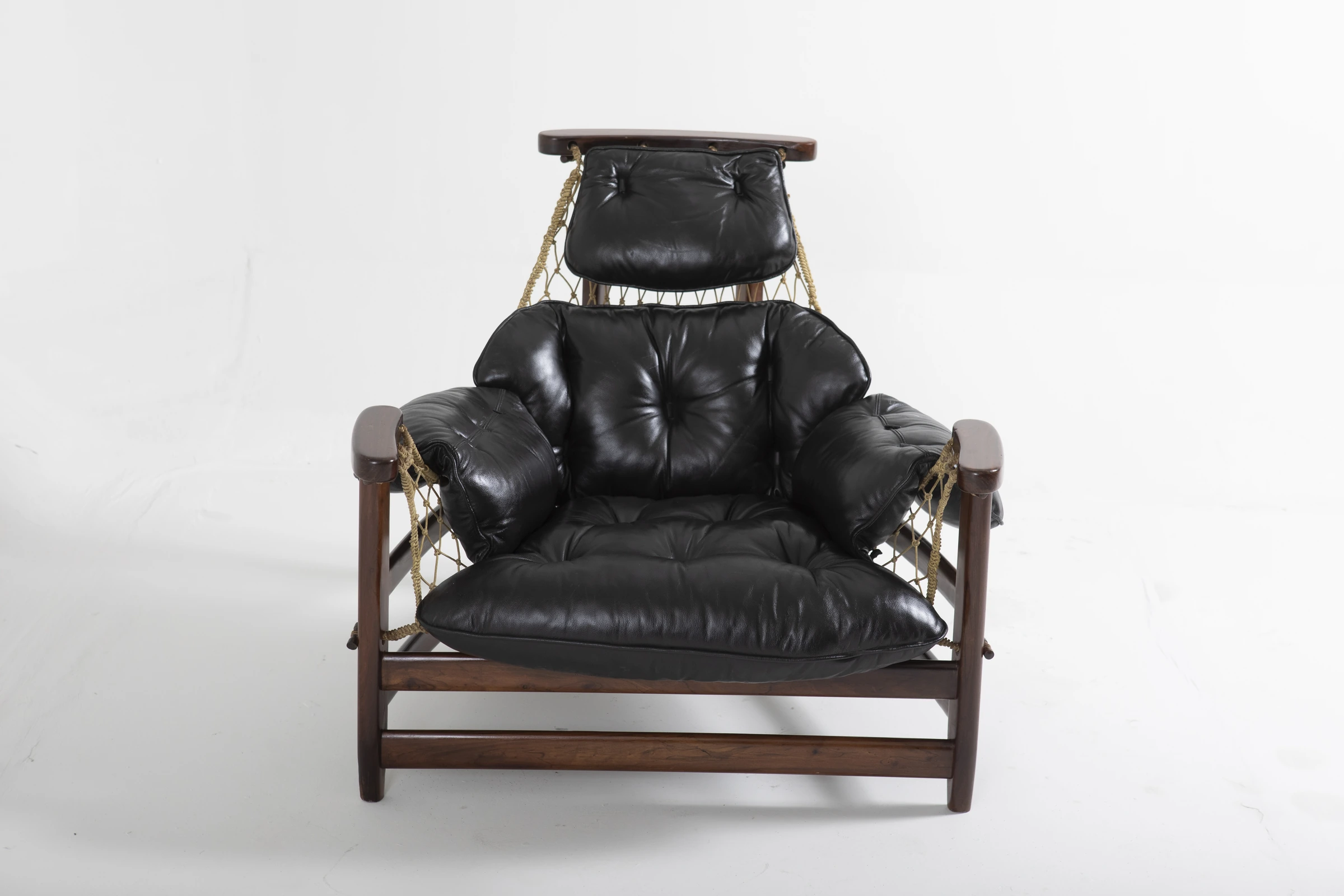 Jangada armchair with ottoman, Jean Gillon — photo 5