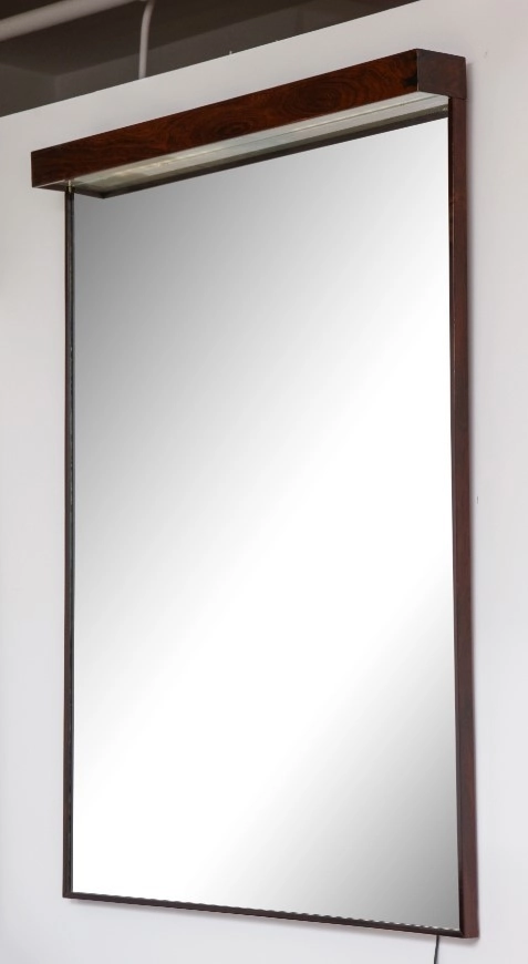 Mirror with built-in light, Joaquim Tenreiro — photo 4