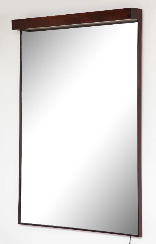 Mirror with built-in light, Joaquim Tenreiro — photo 6