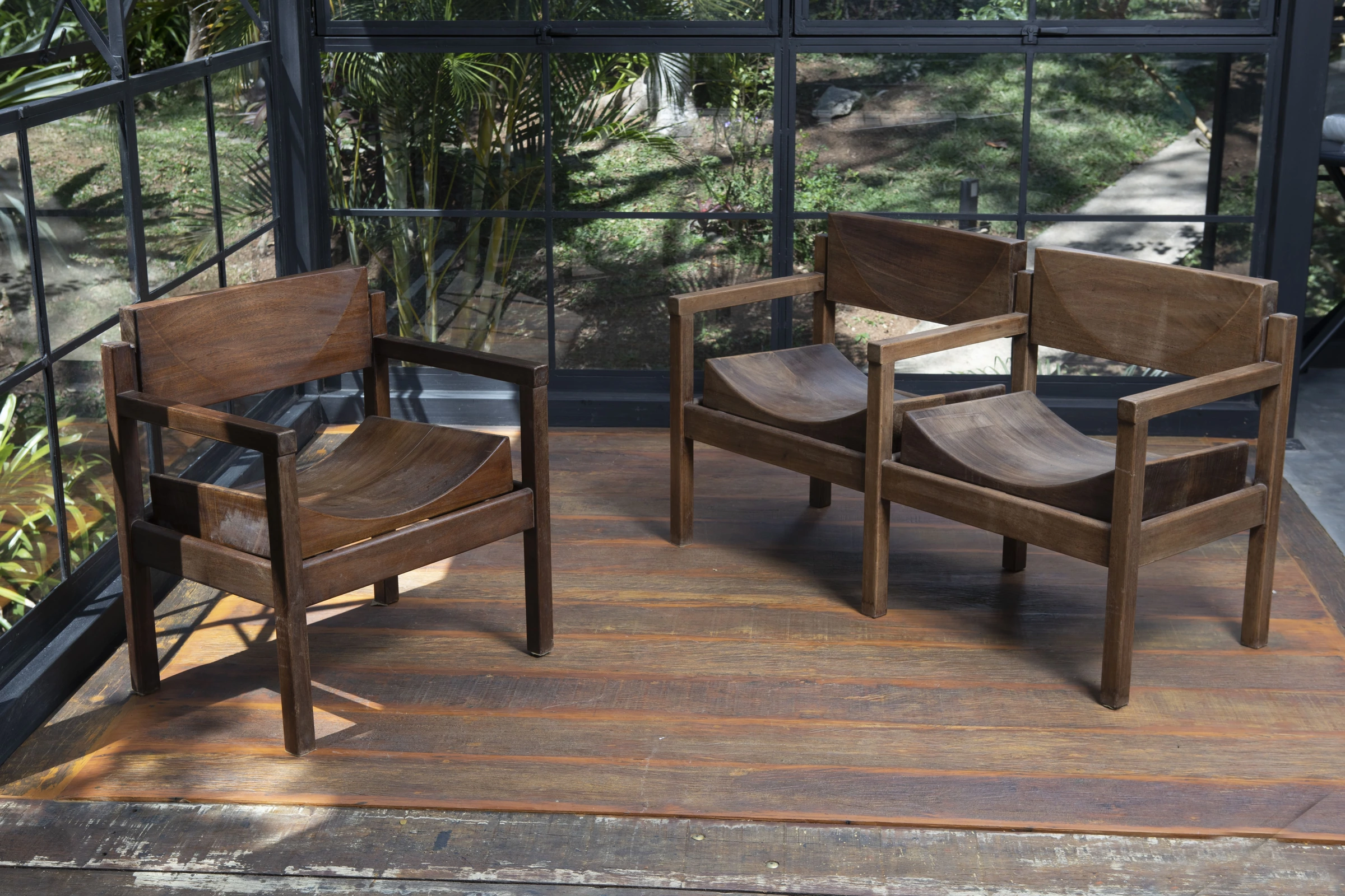 Pair of armchairs, Joaquim Tenreiro — photo 5