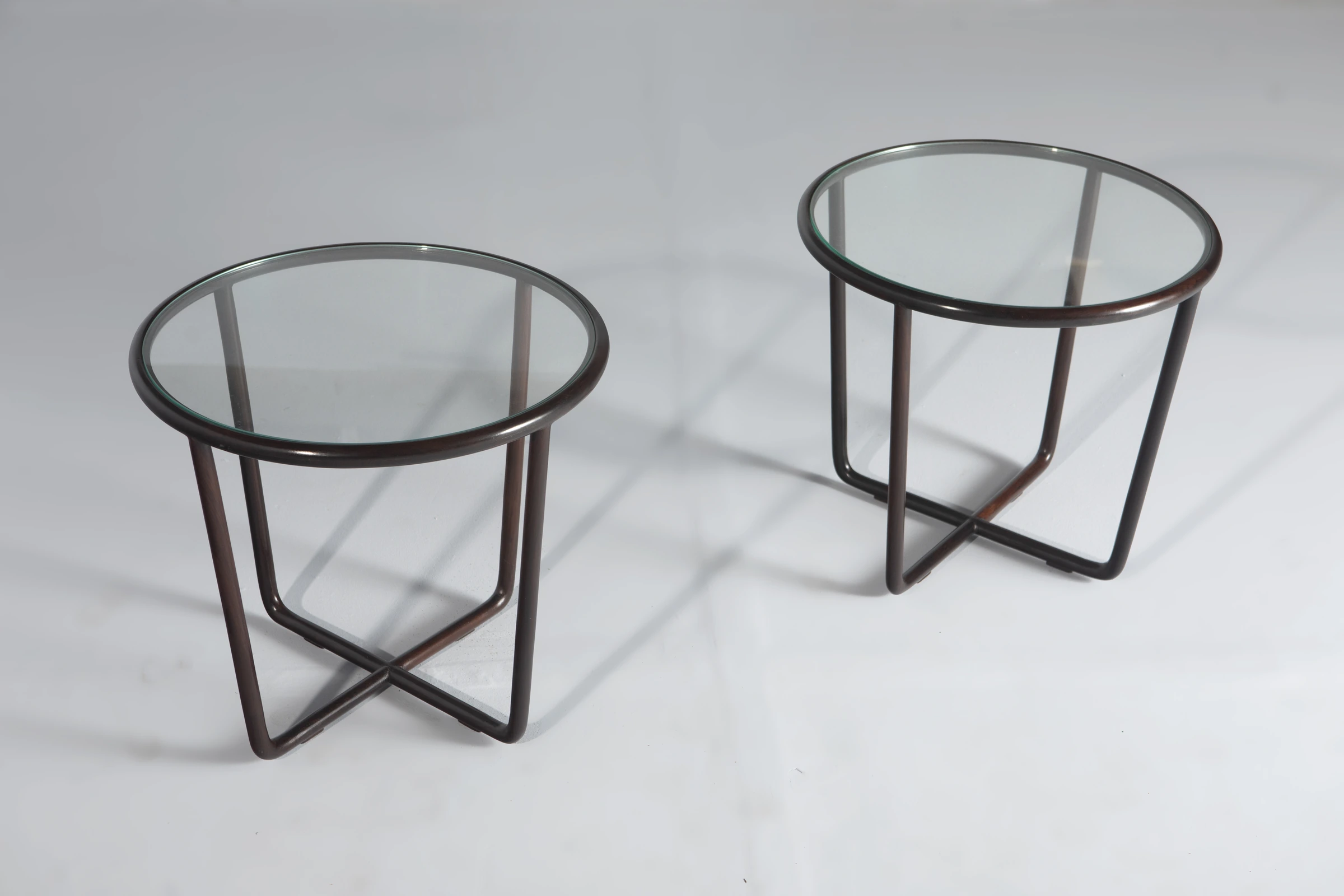 Pair of side tables — Joaquim Tenreiro