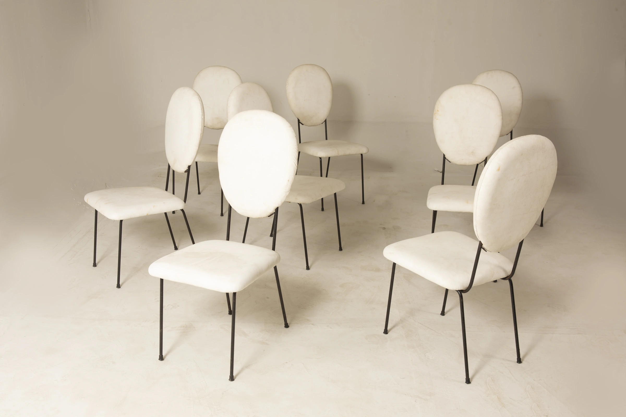 Set of 8 chairs — Joaquim Tenreiro