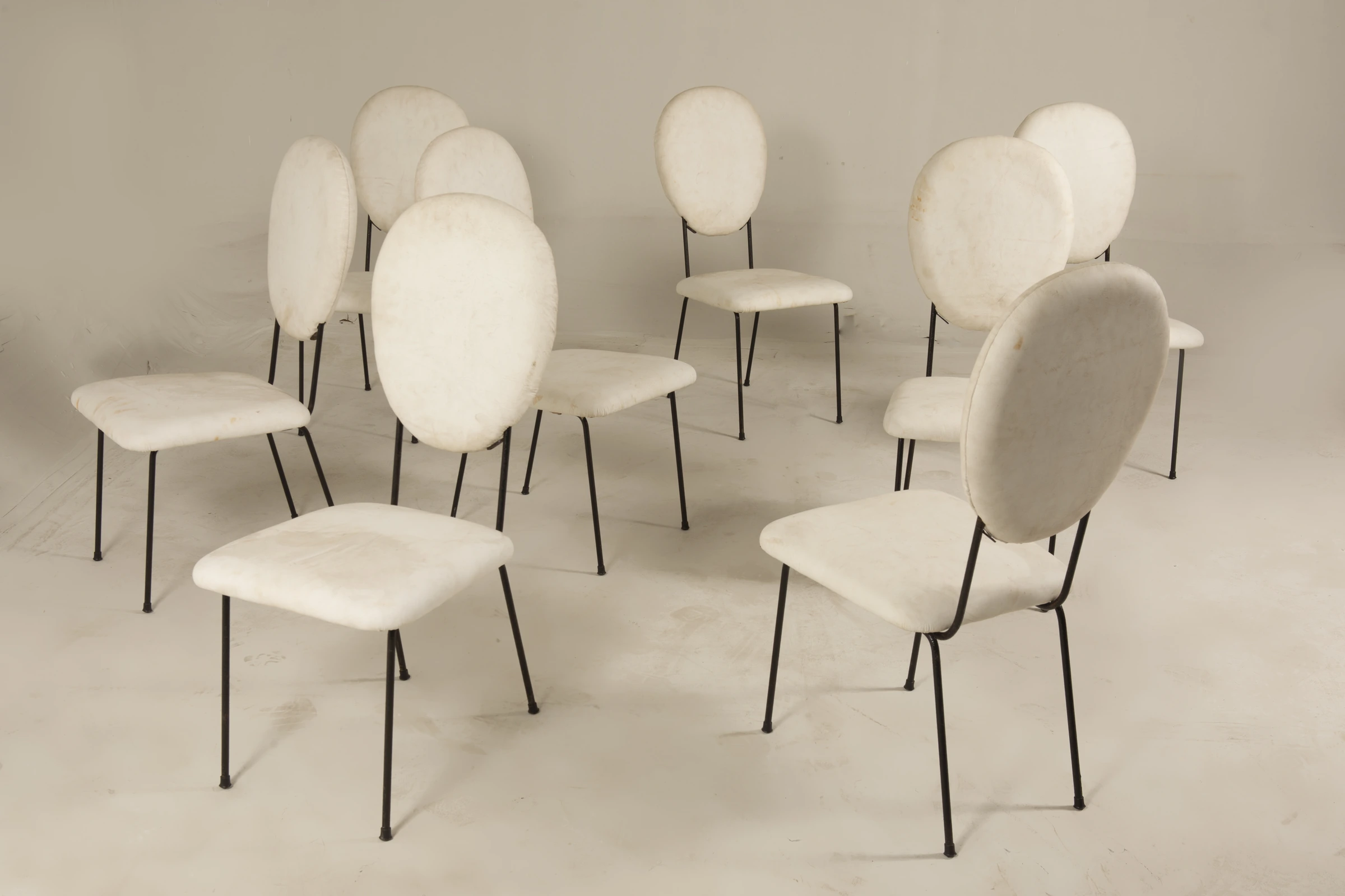 Set of 8 chairs, Joaquim Tenreiro — photo 2