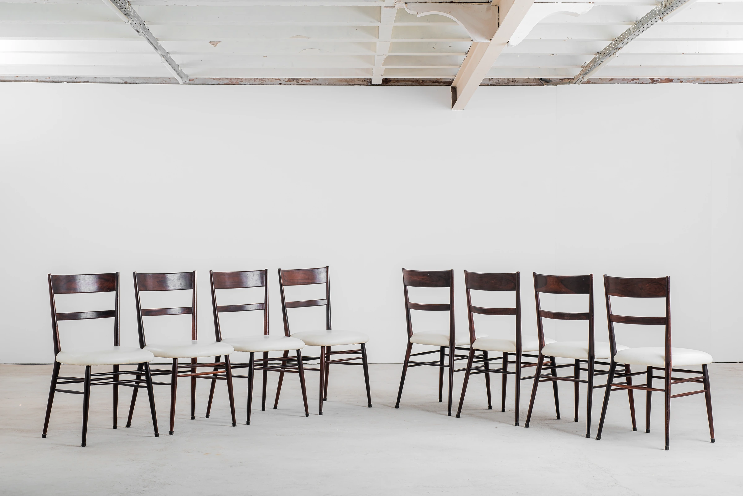 Set of 8 chairs — Joaquim Tenreiro