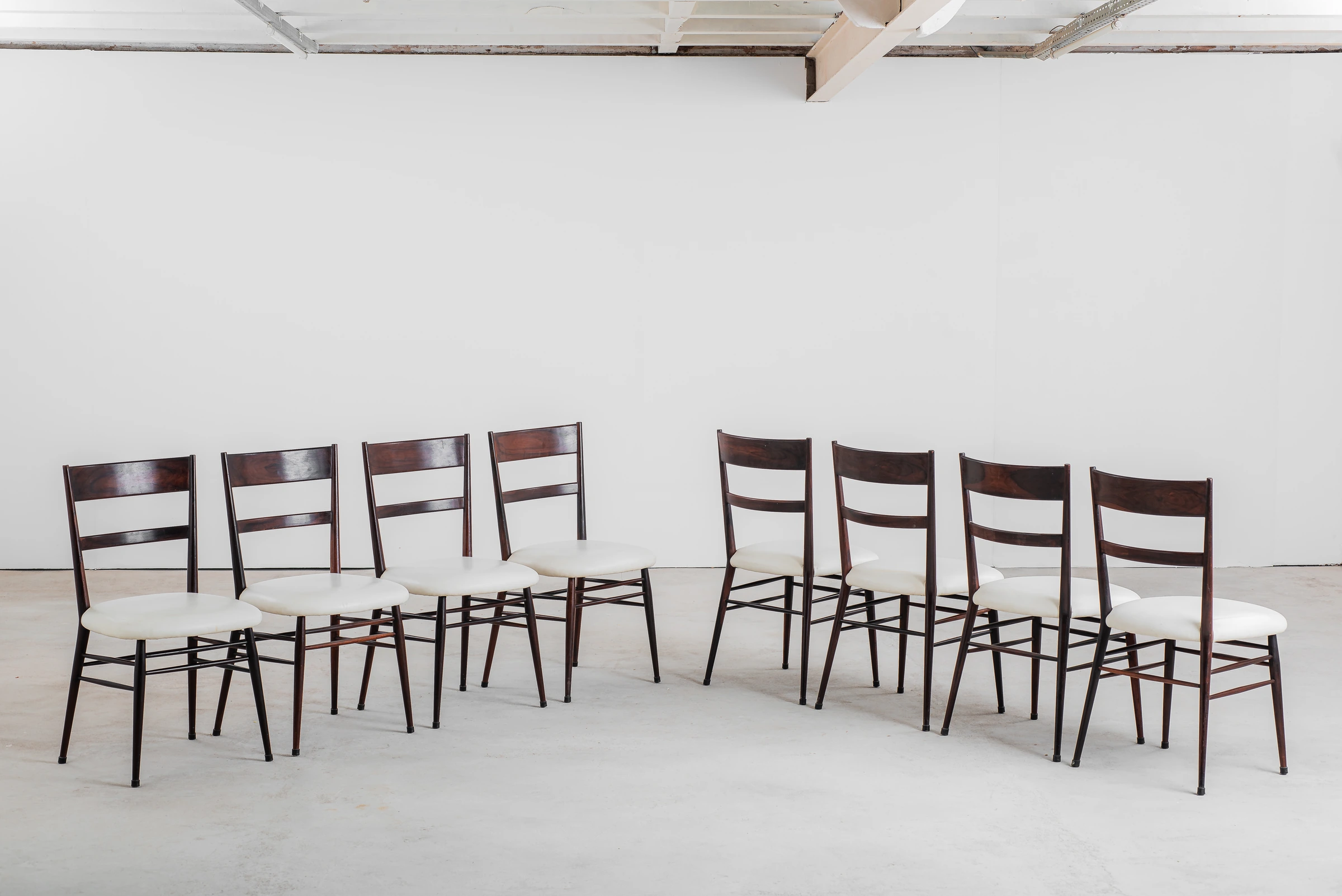Set of 8 chairs, Joaquim Tenreiro — photo 3
