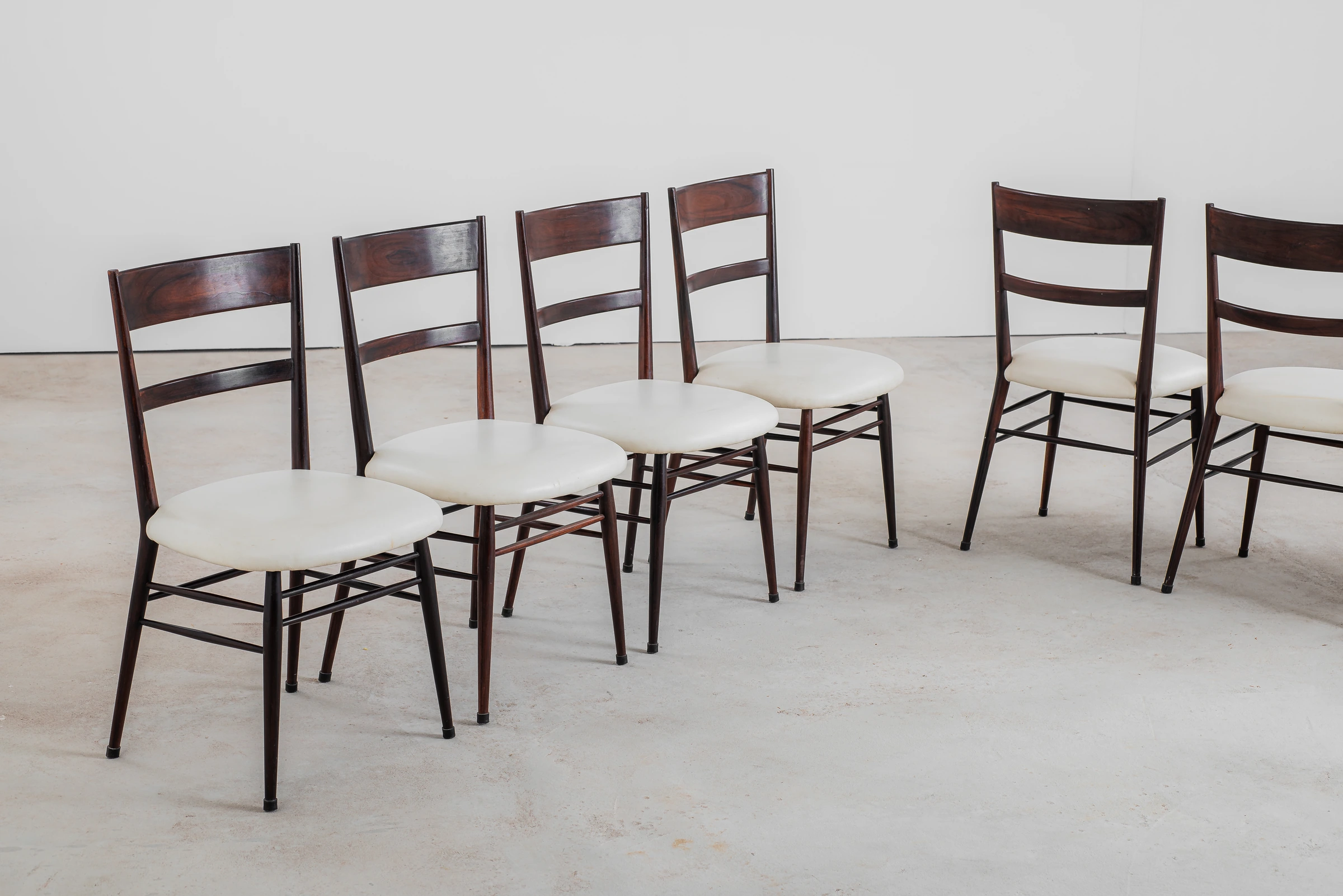 Set of 8 chairs, Joaquim Tenreiro — photo 4
