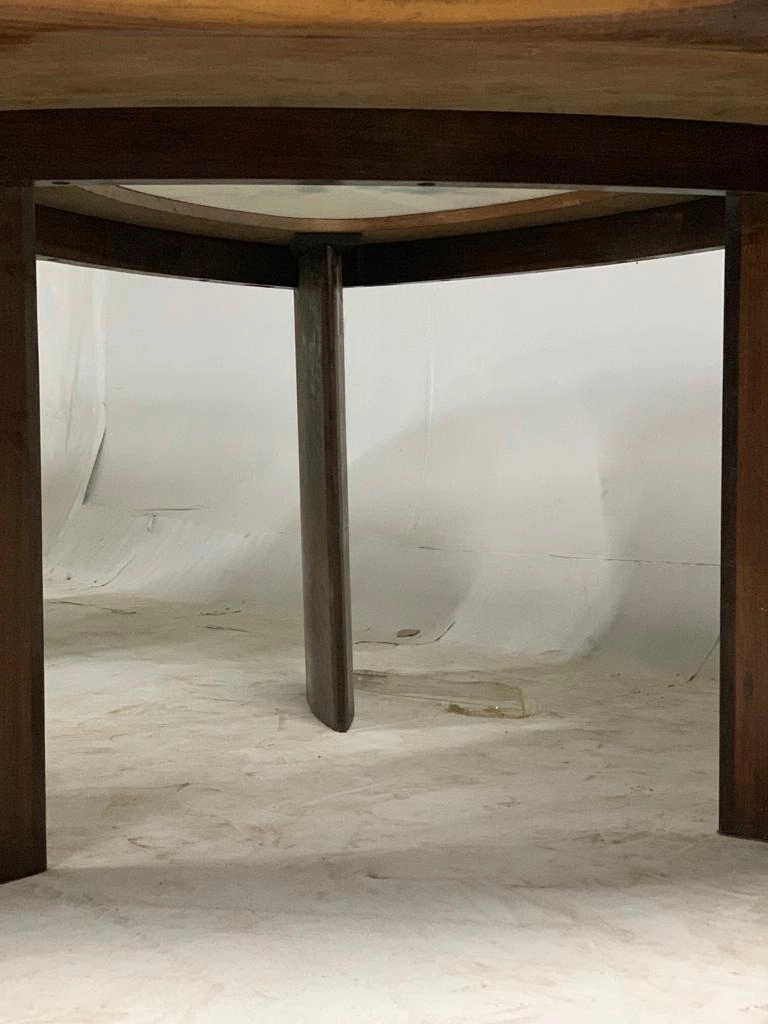 Triangular table, Joaquim Tenreiro — photo 5