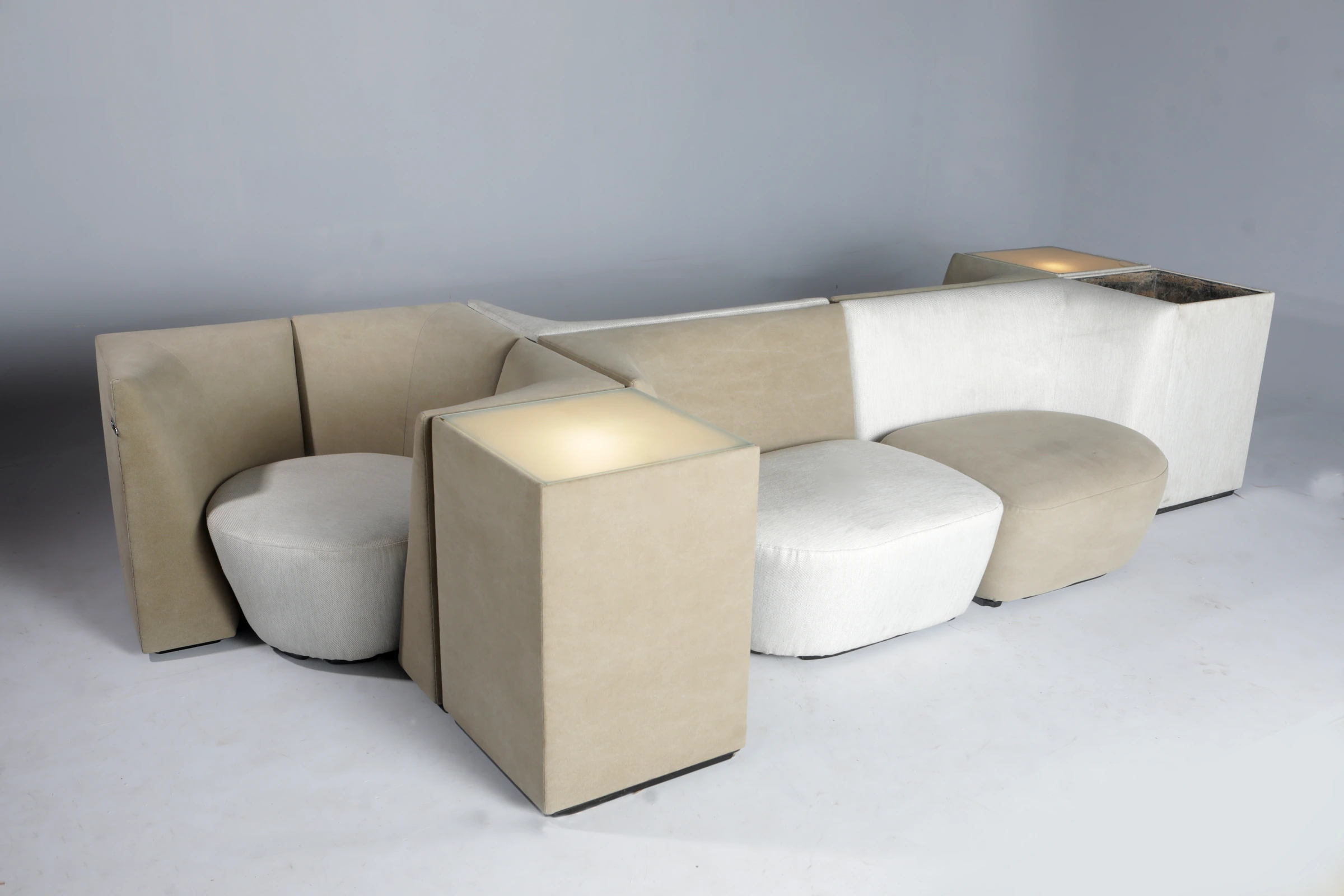 Modular sofa set, Jorge Zalszupin — photo 2