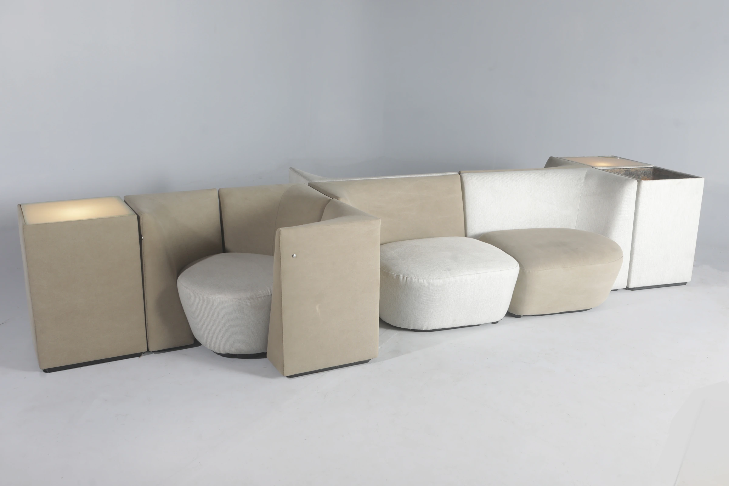 Modular sofa set, Jorge Zalszupin — photo 7
