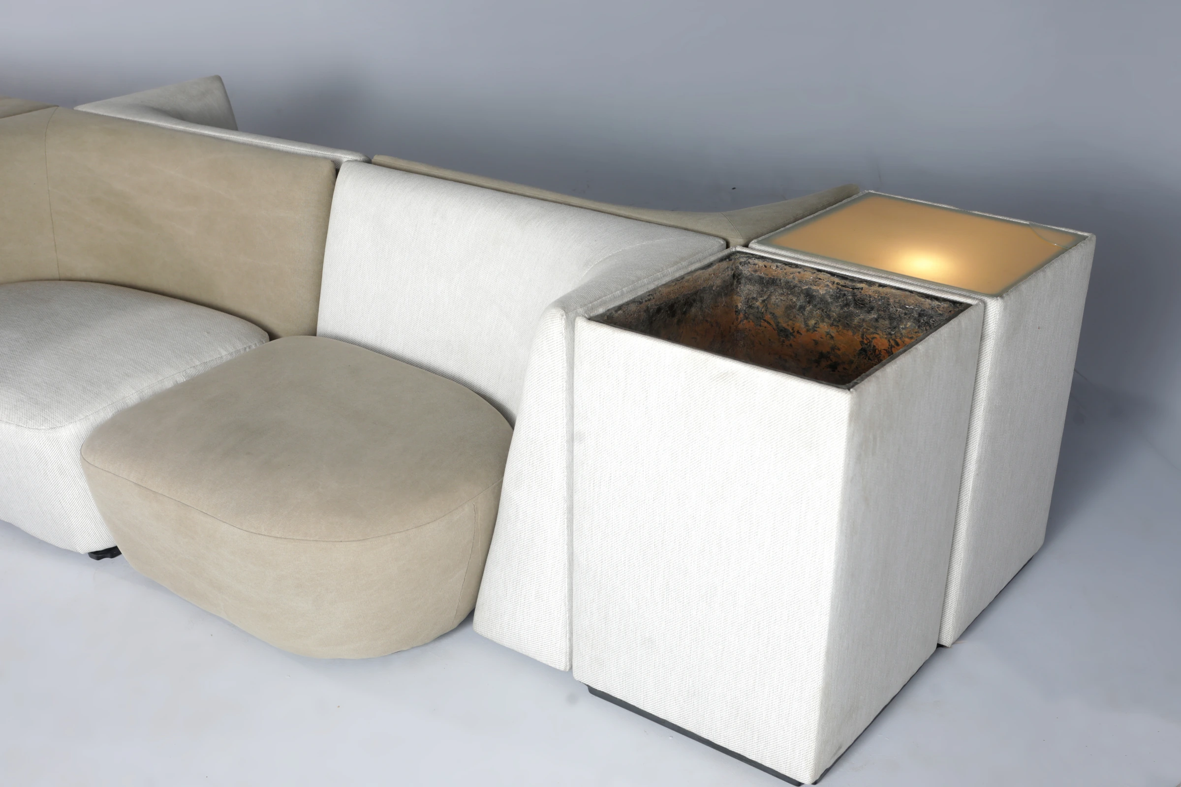 Modular sofa set, Jorge Zalszupin — photo 8