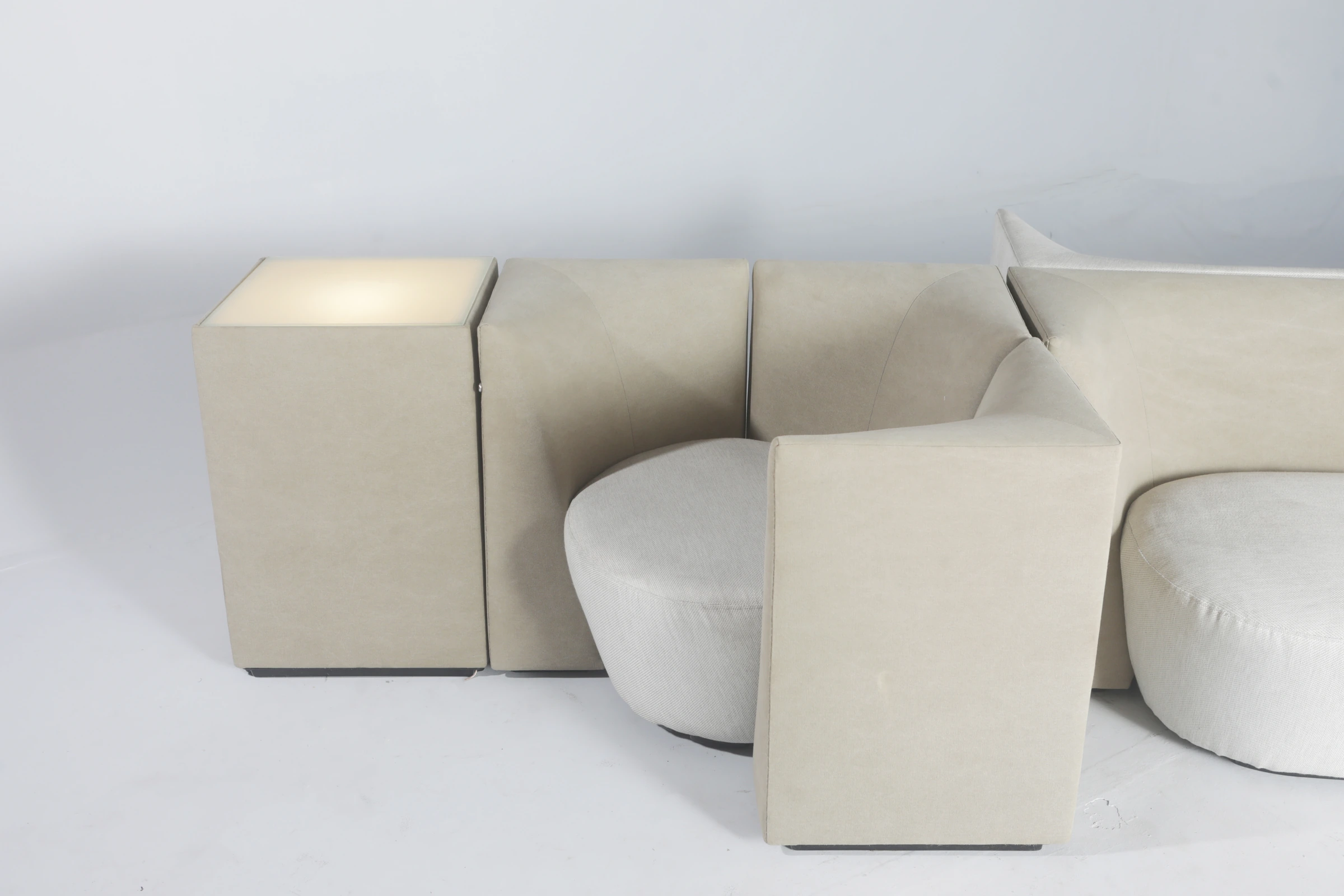 Modular sofa set, Jorge Zalszupin — photo 10