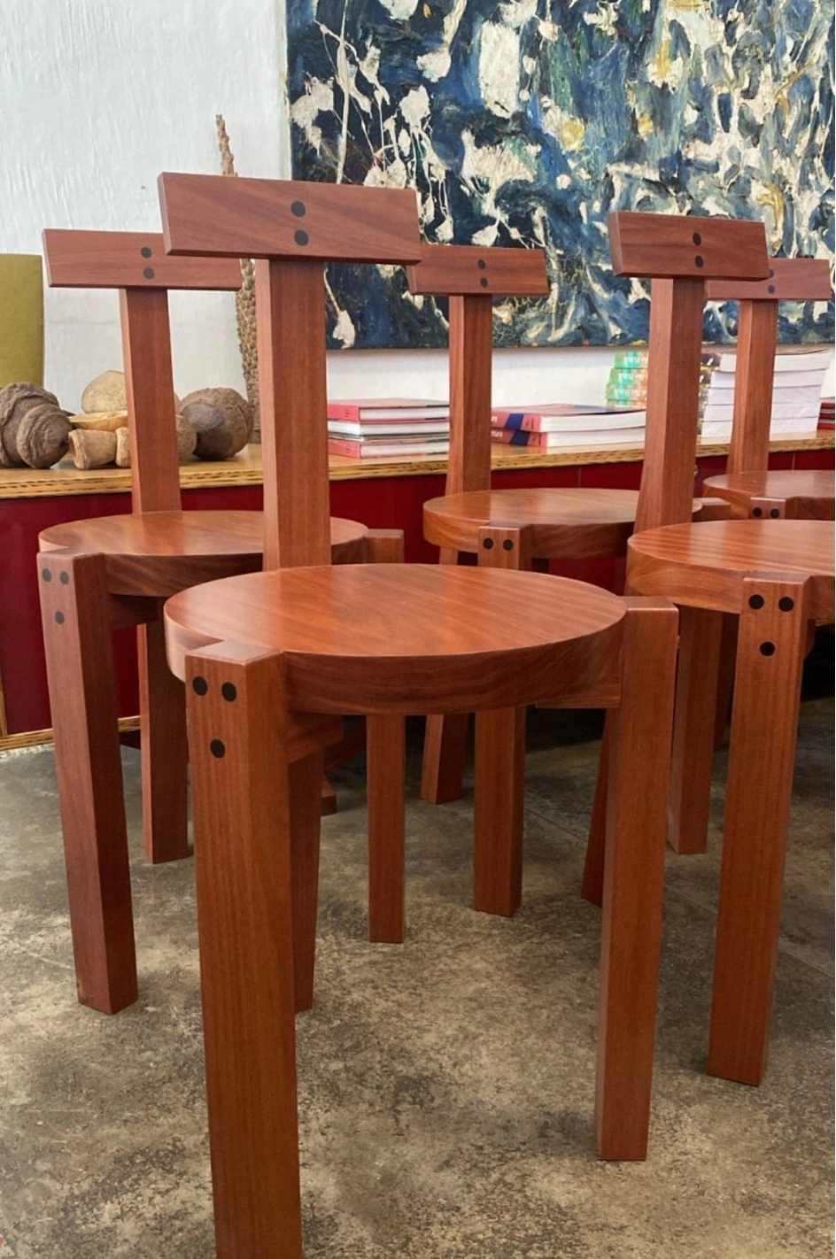 Set of 2 Girafa chair, Lina Bo Bardi — photo 4