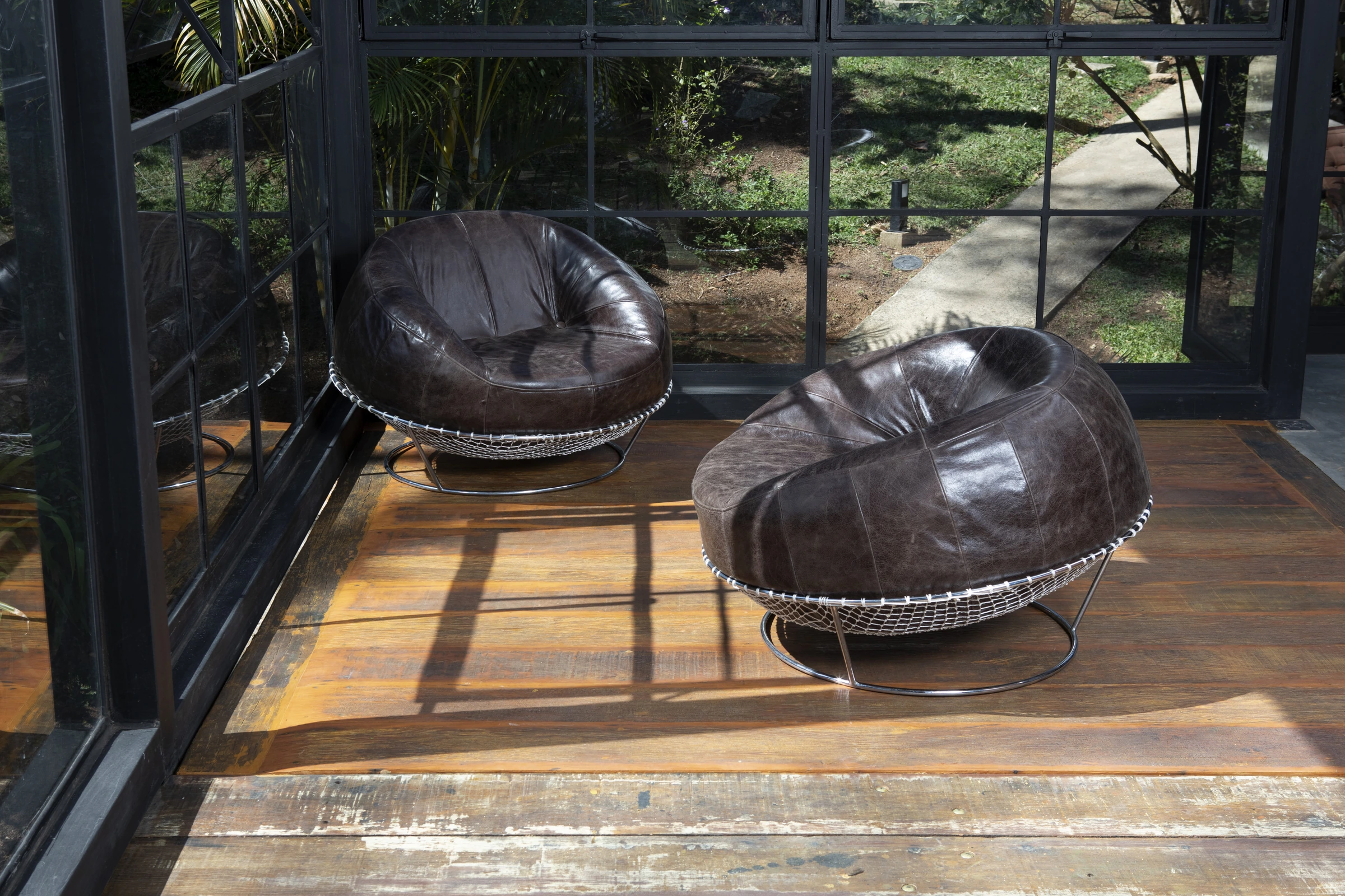 Pair of MP-87 armchairs, Percival Lafer — photo 12