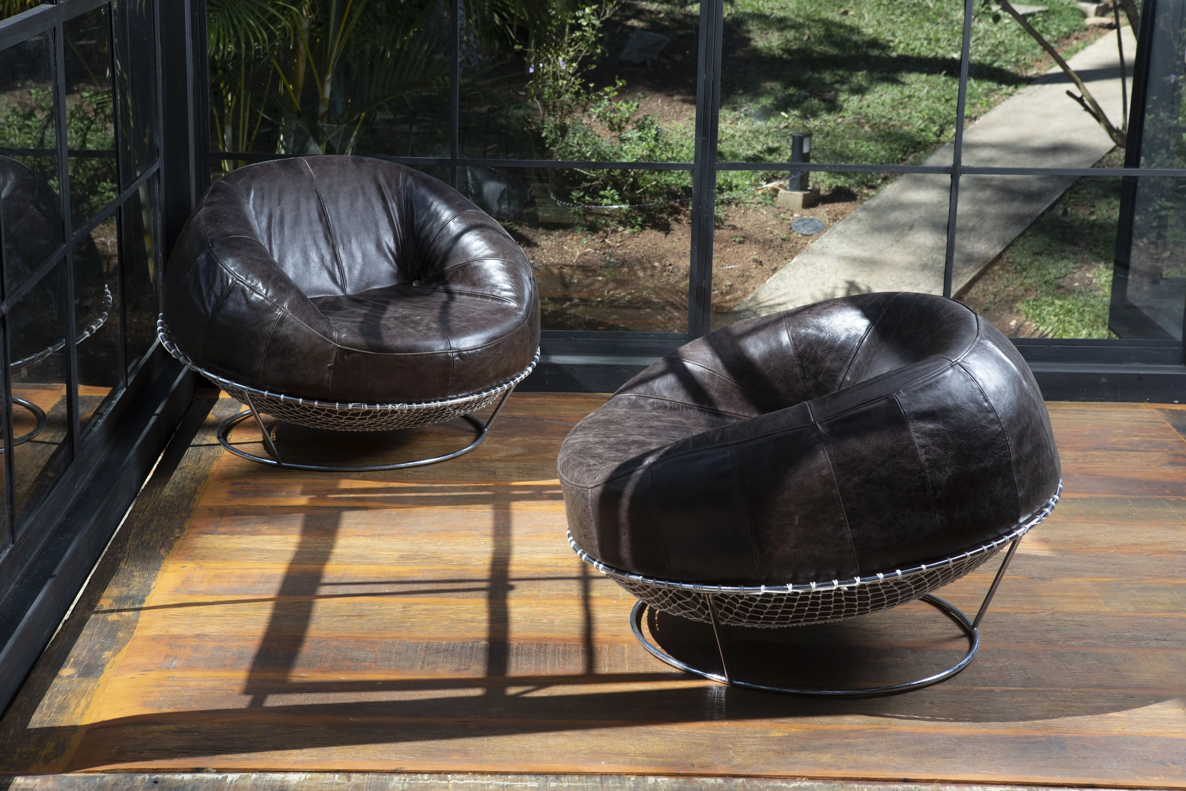 Pair of MP-87 armchairs, Percival Lafer — photo 15
