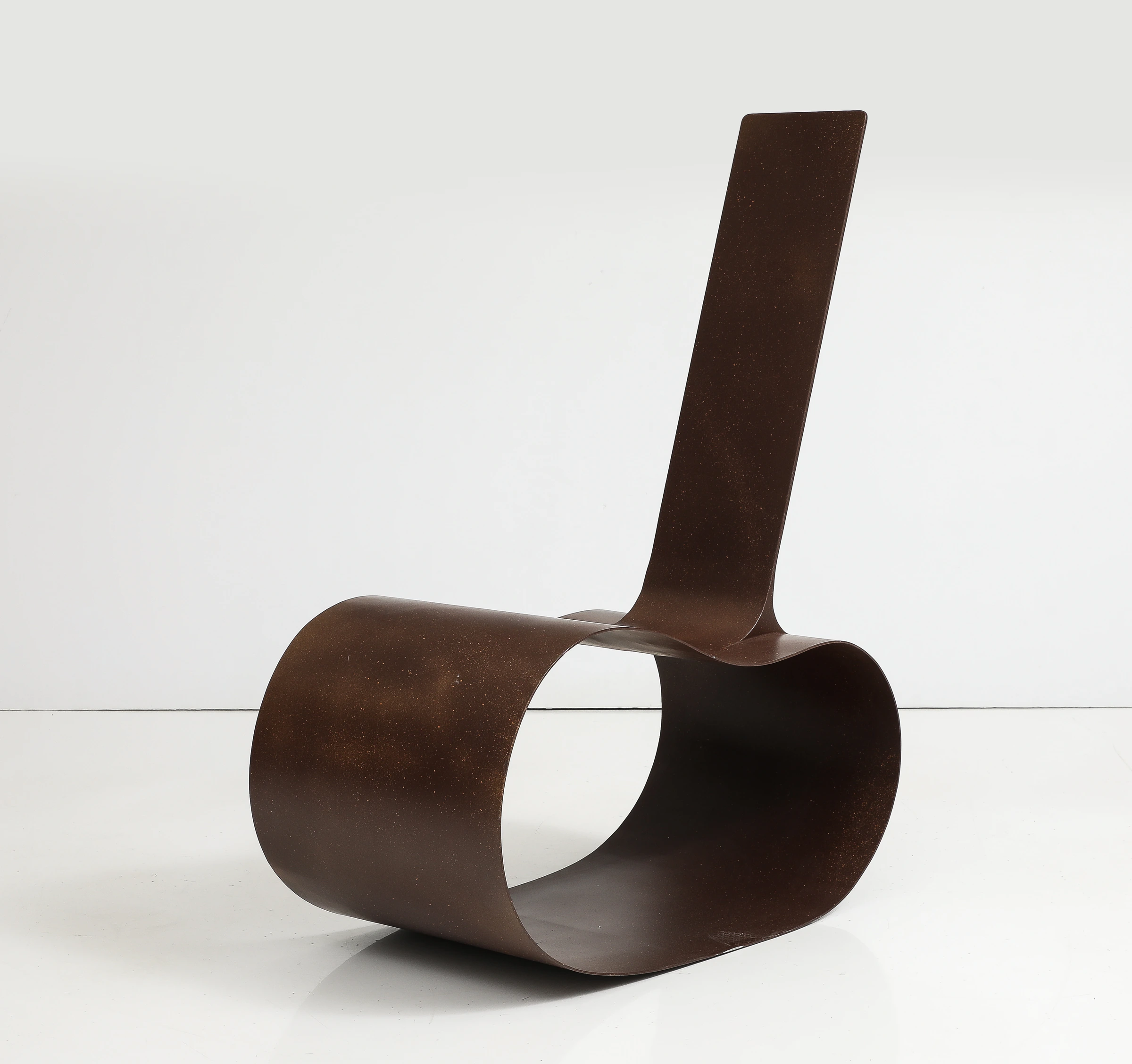 Feijão chair in corten steel, Rodrigo Simão — photo 2
