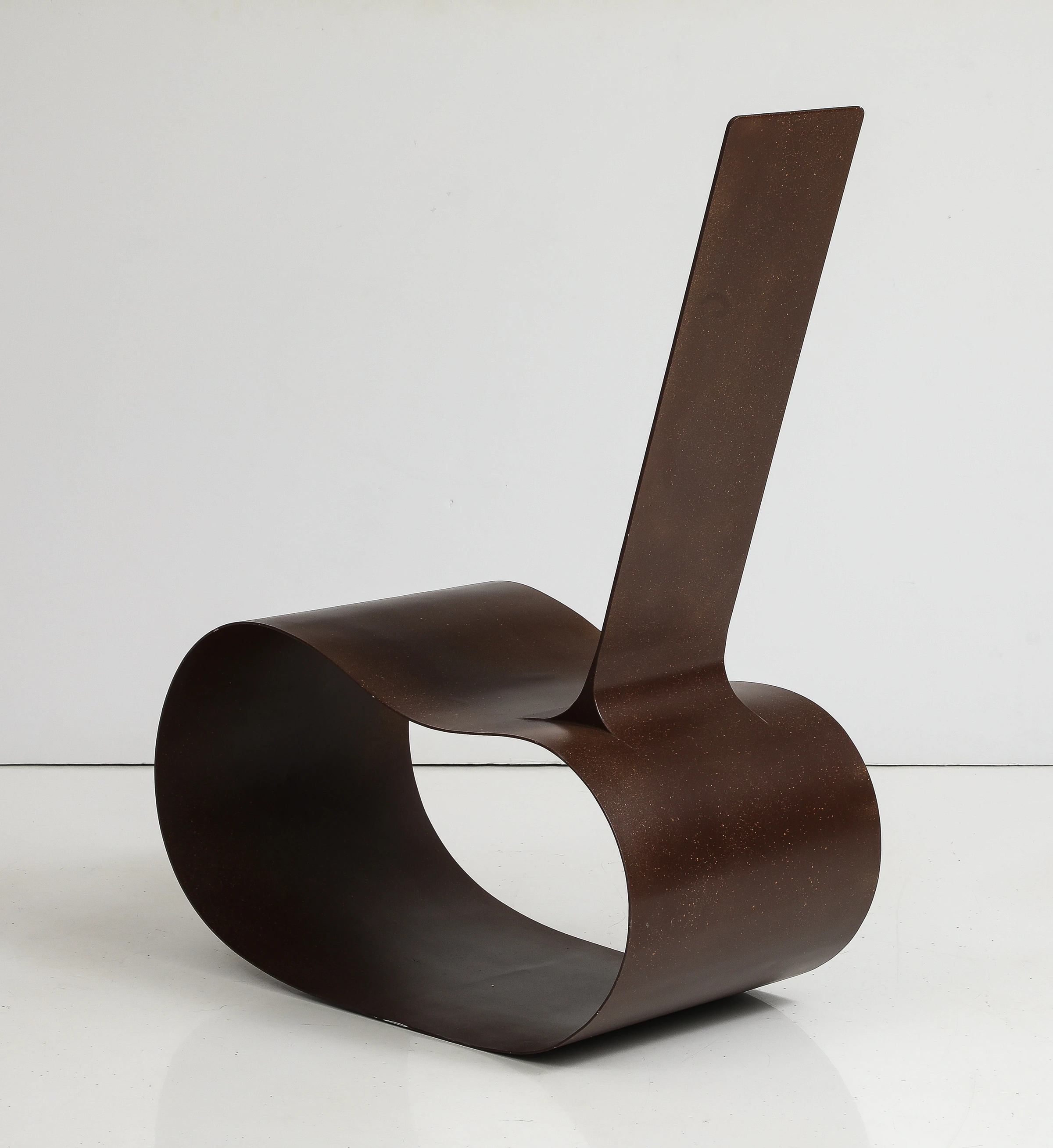 Feijão chair in corten steel, Rodrigo Simão — photo 3