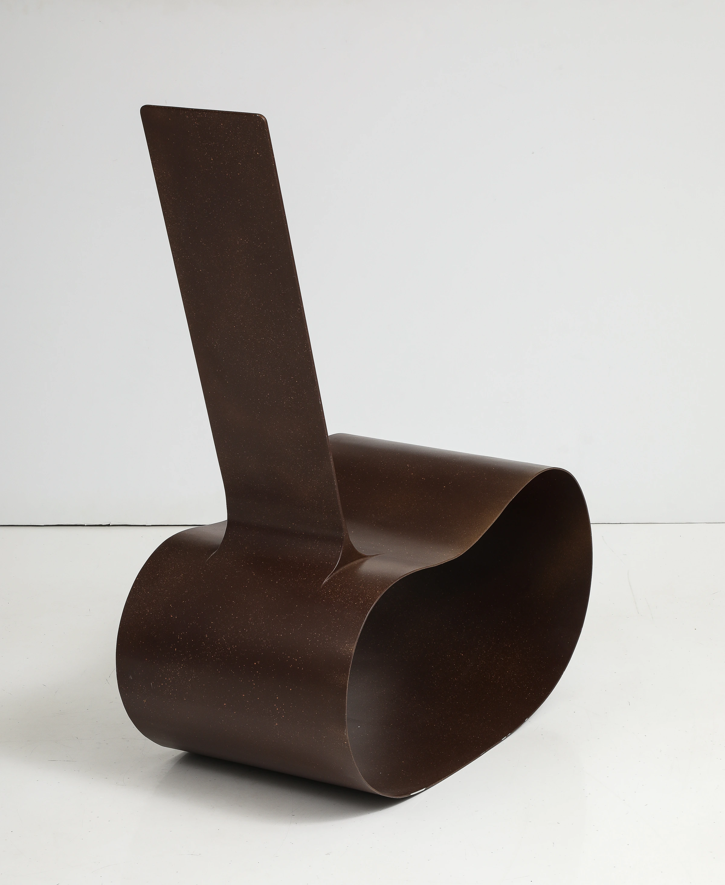 Feijão chair in corten steel, Rodrigo Simão — photo 4