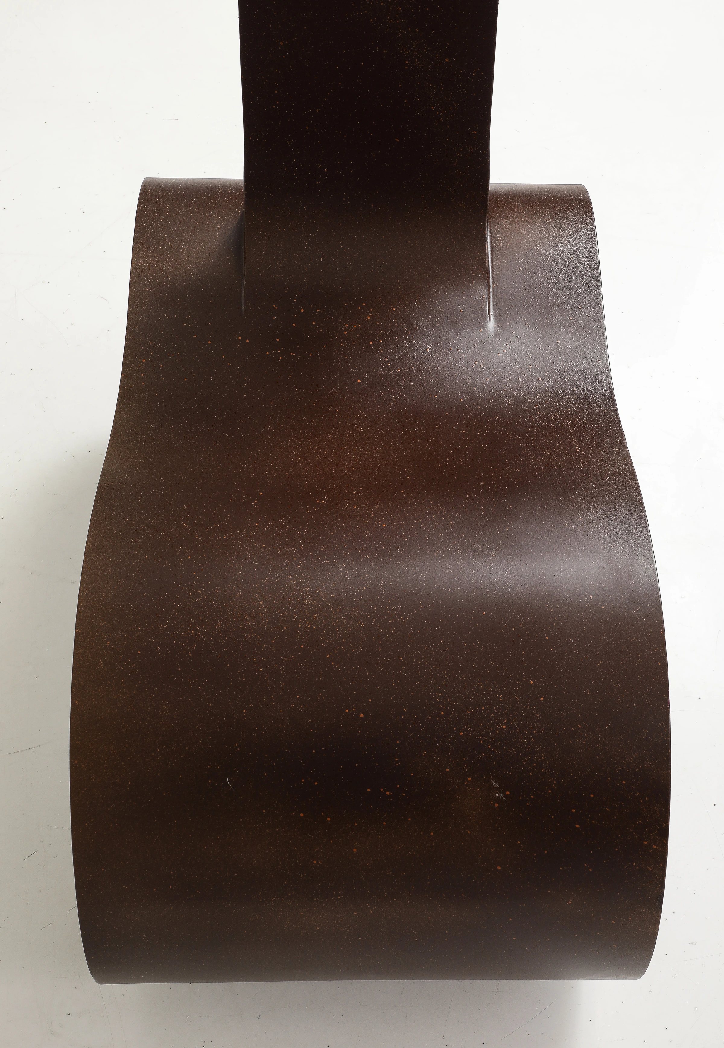 Feijão chair in corten steel, Rodrigo Simão — photo 11