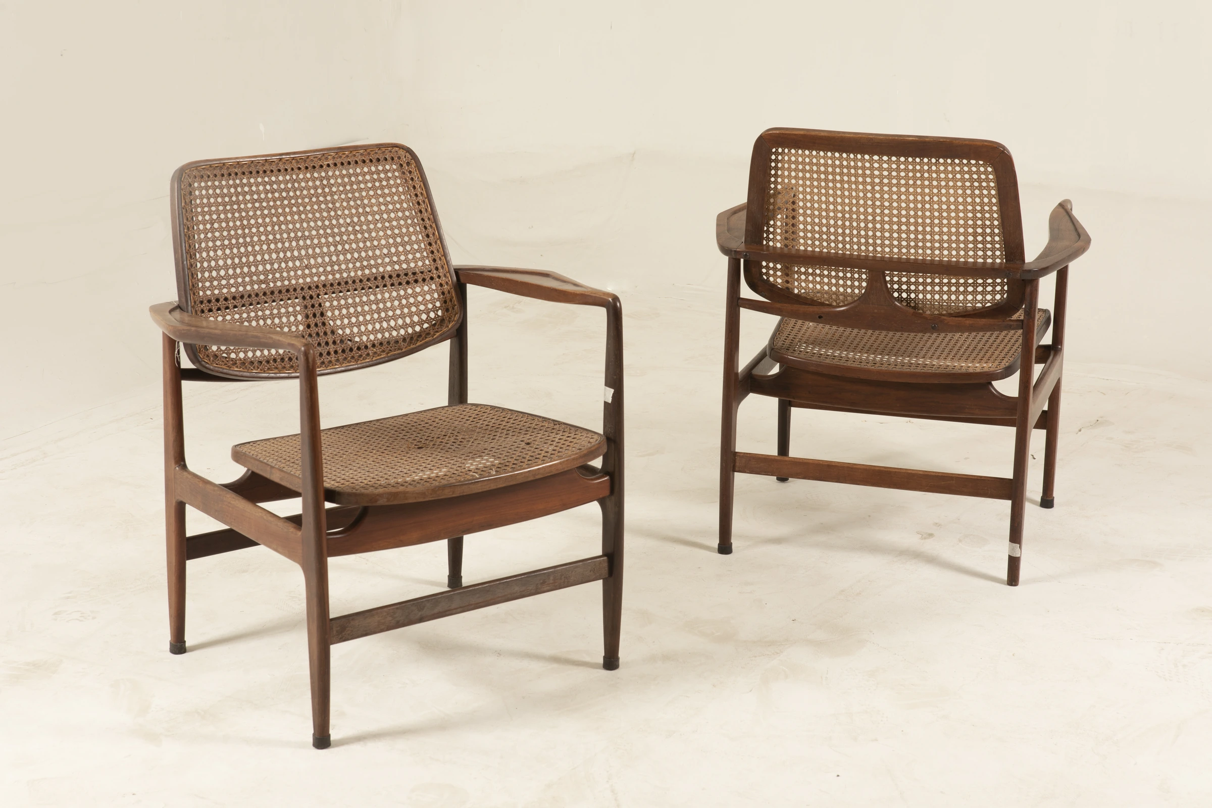 Pair of Oscar armchairs