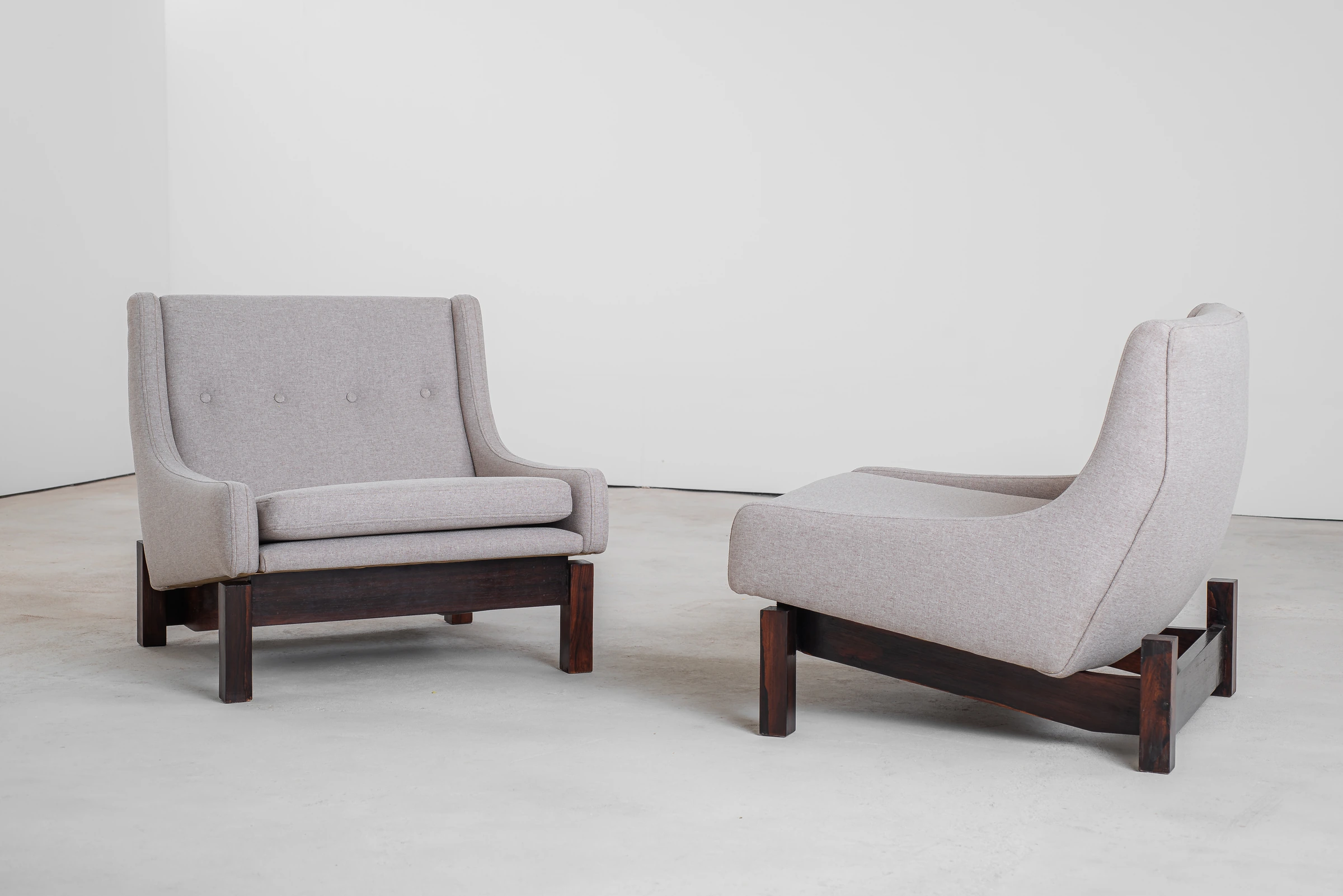Pair of Paraty armchairs, Sergio Rodrigues — photo 4