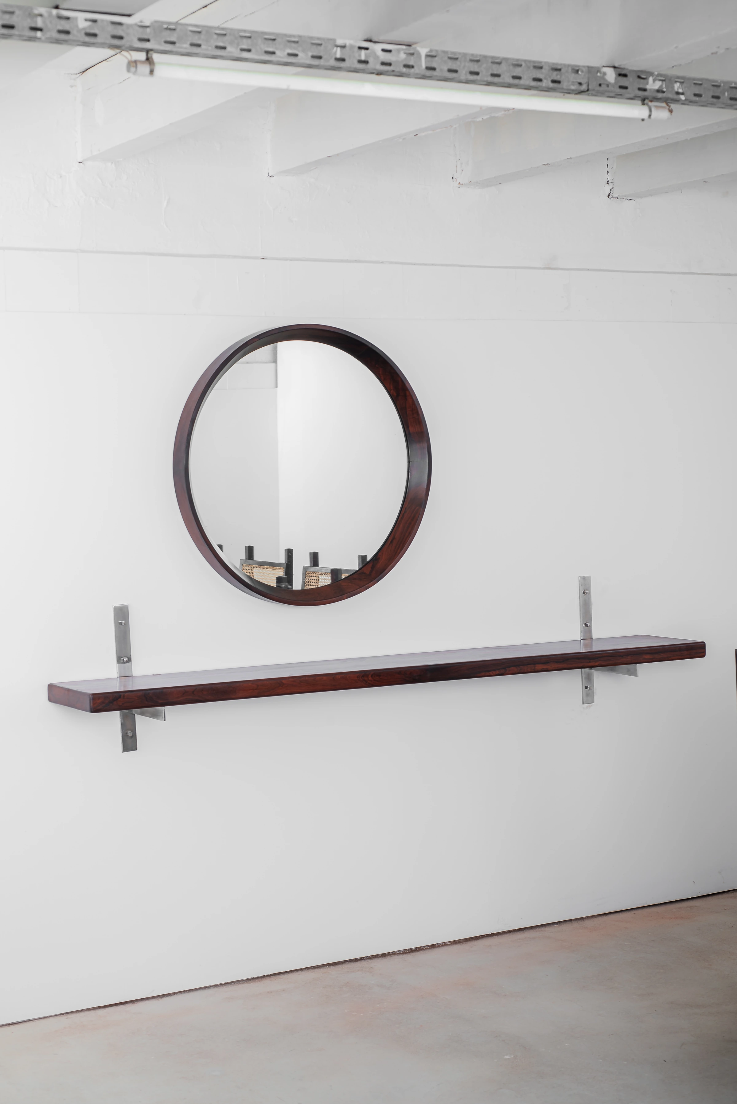 Sideboard and mirror — Sergio Rodrigues