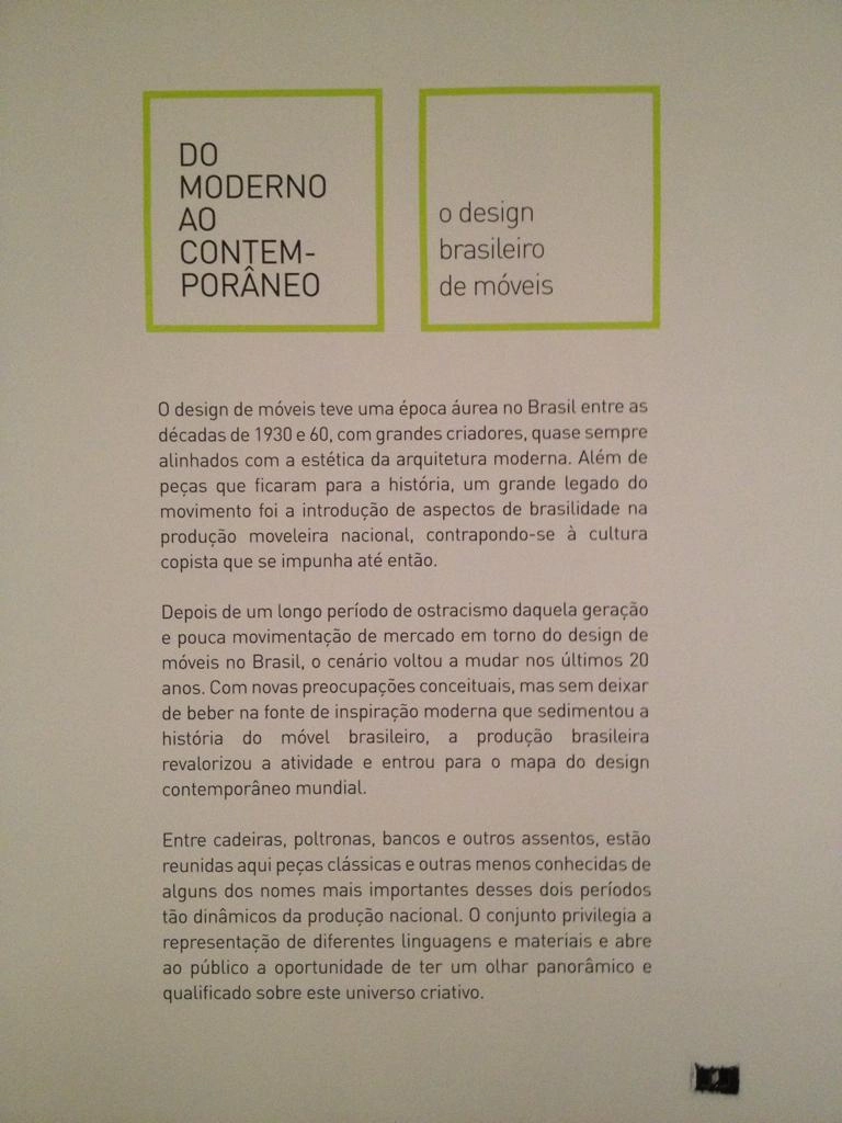 “Do Moderno ao Contemporâneo – O Design Brasileiro de Móveis” + Aída Boal no Museu Histórico Nacional — Photo 6